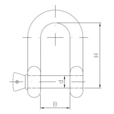 Lyno tvirtinimo lankelis DIN 82101 1